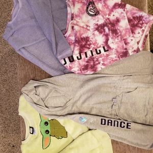 Lot of 4 Girls sweat shirts. Size 10/12